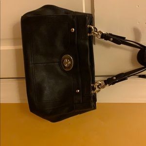 Coach Black Leather handbag
